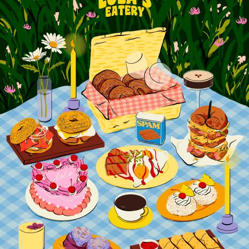 A food illustration of Lola's Eatery