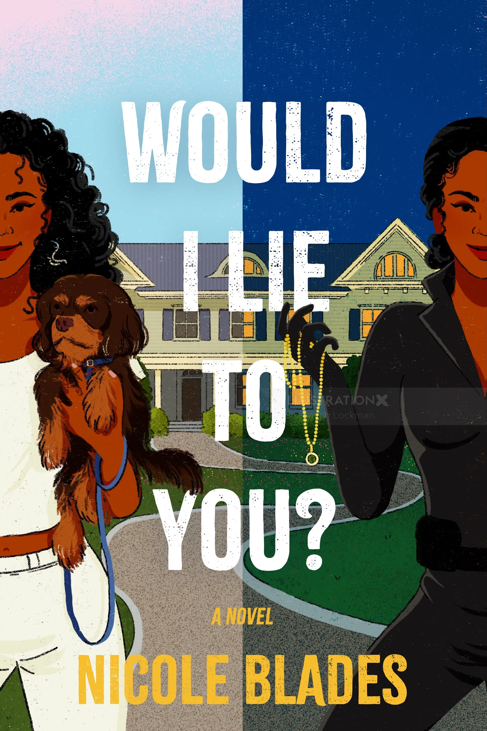 Heedayah Lockman Illustration für das Buchcover von "Would Life Lie to You?"