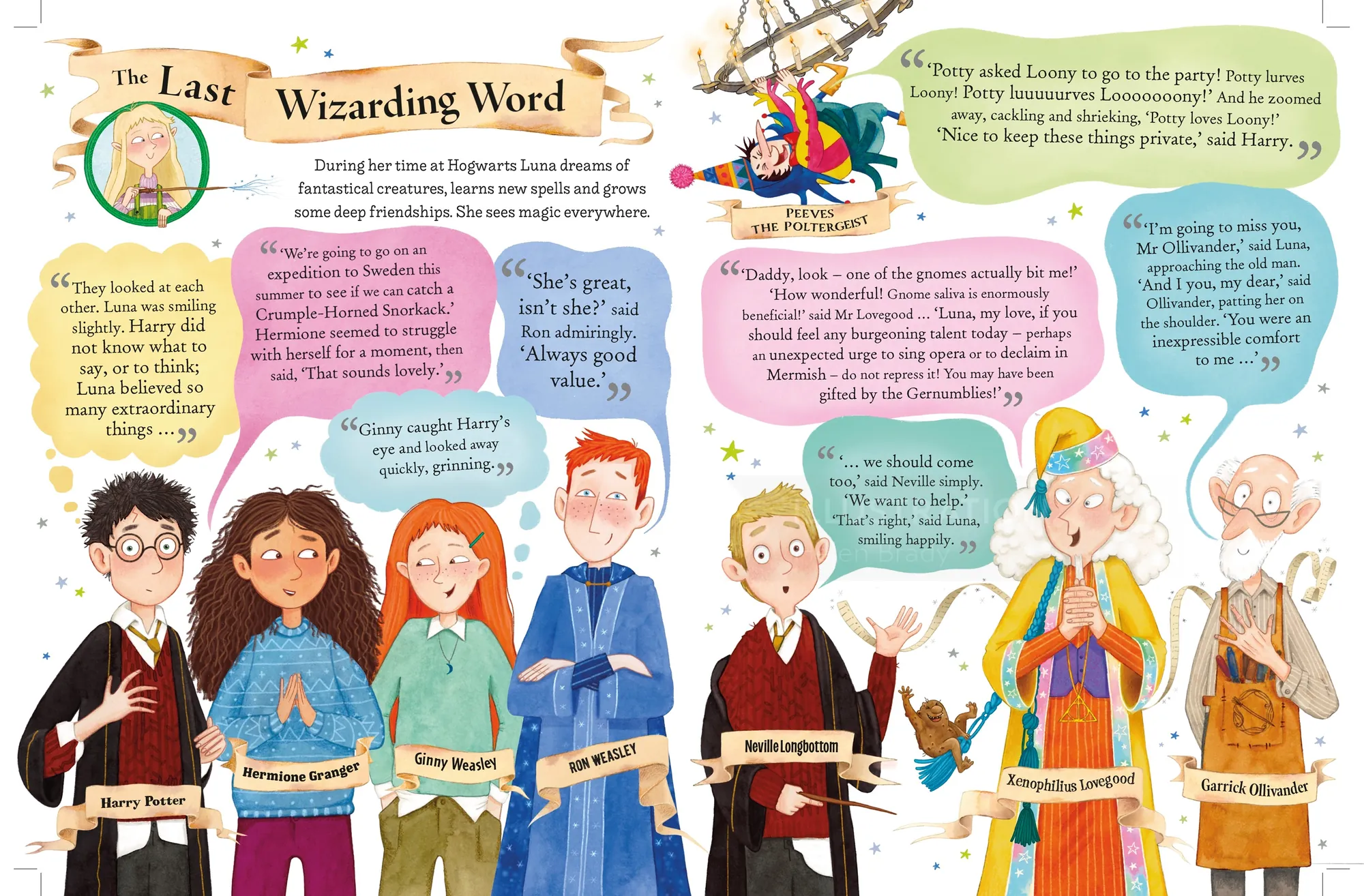 Children dressed as Harry Potter characters at a themed event by Helen Brady