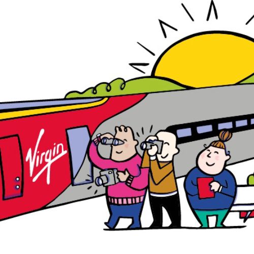 Illustration for Virgin Trains