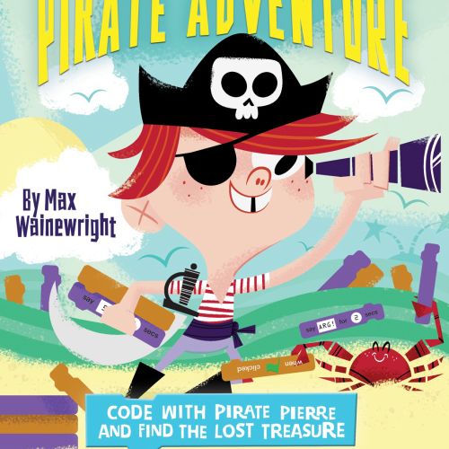 Code Your Own Pirate Adventure Book Cover Design