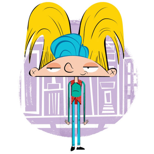 Cartoon Character of Hey Arnold