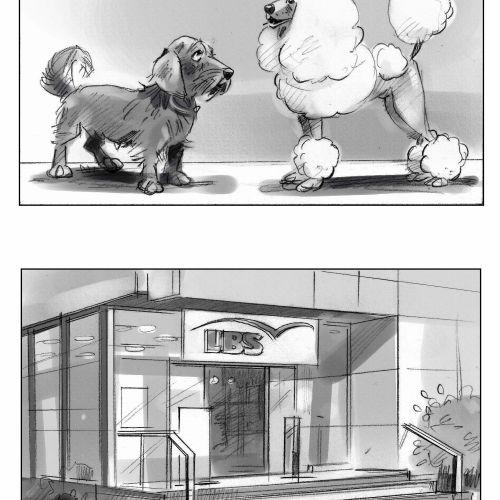 Black and white illustration of ibs bank 