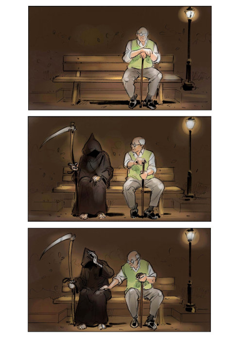 Storyboard design of talking with devil