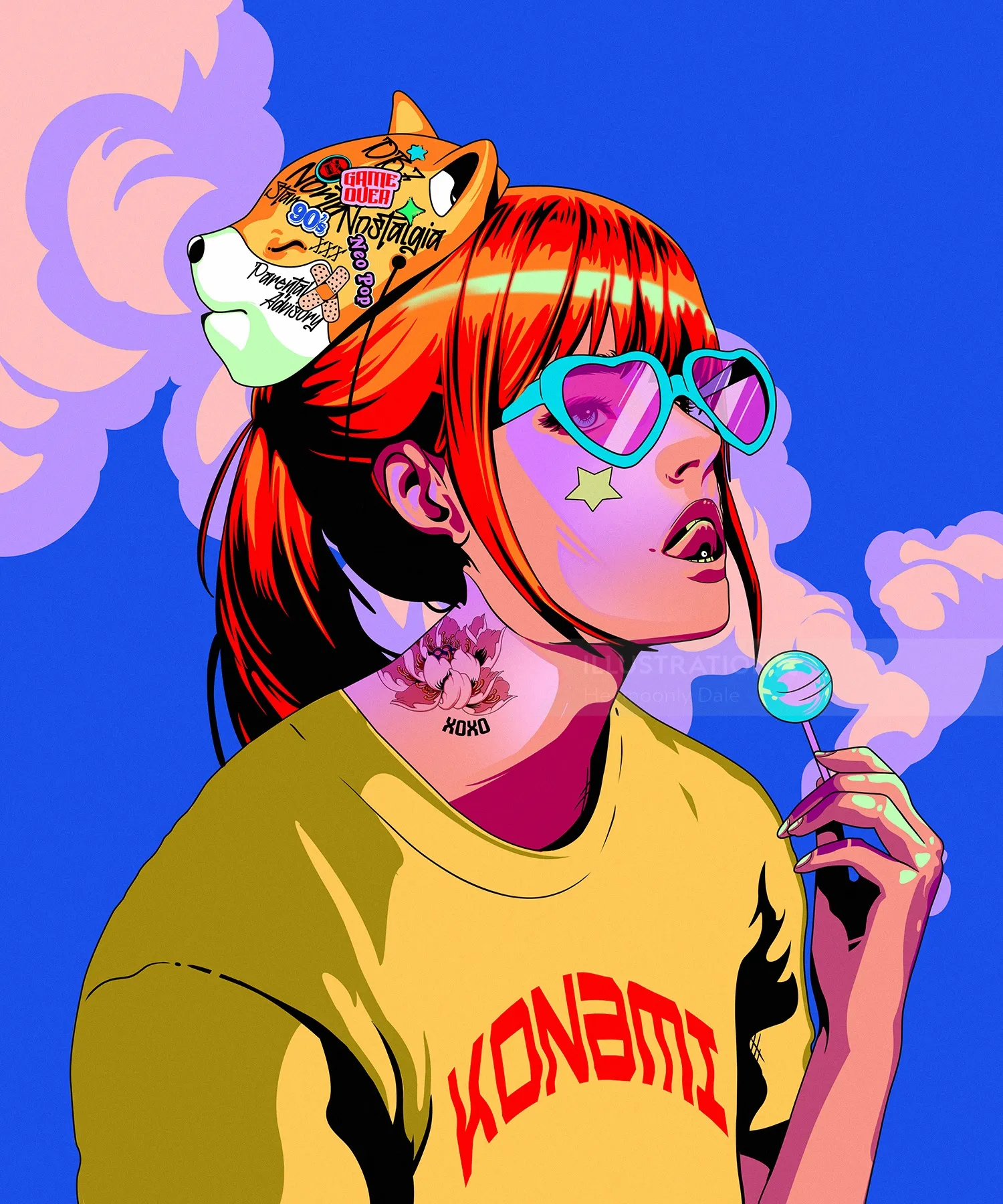 Vintage clothing design by Heymoonly Dale