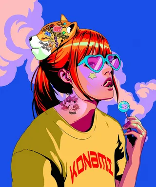 Vintage clothing design by Heymoonly Dale