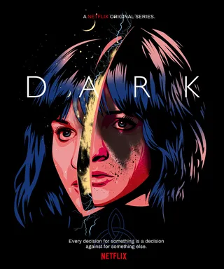Concept art for DARK Netflix Germany wall mural