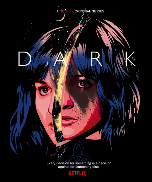 Concept art for DARK Netflix Germany wall mural
