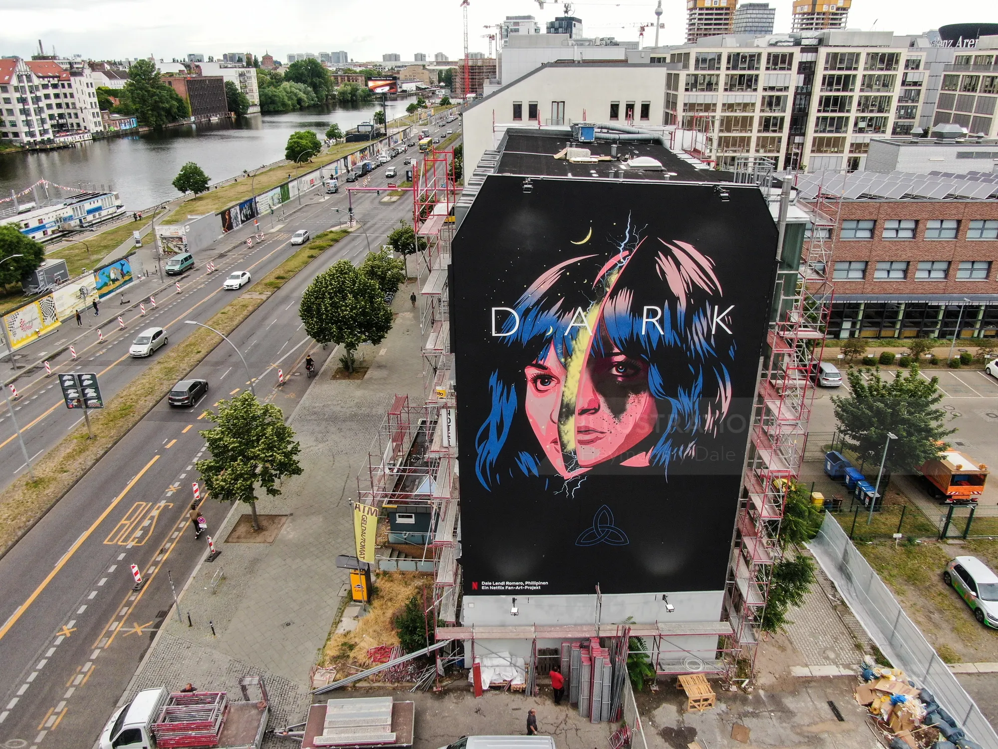 Where to find Dark Netflix series street art and mural