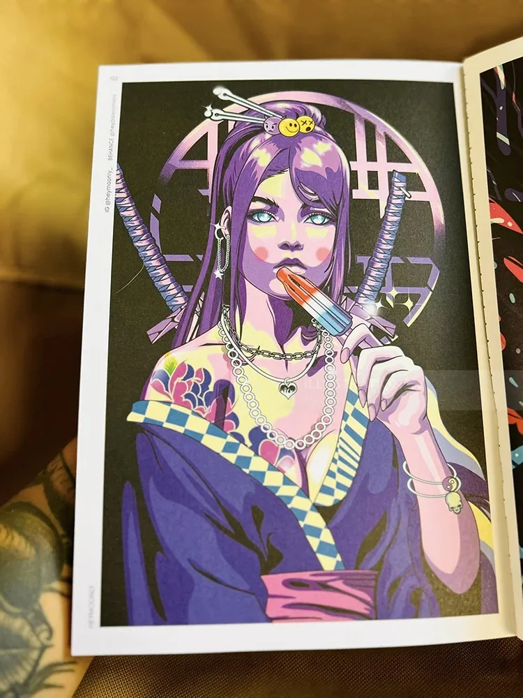 Art featured in Graphika Manila Art Book