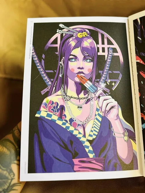Art featured in Graphika Manila Art Book