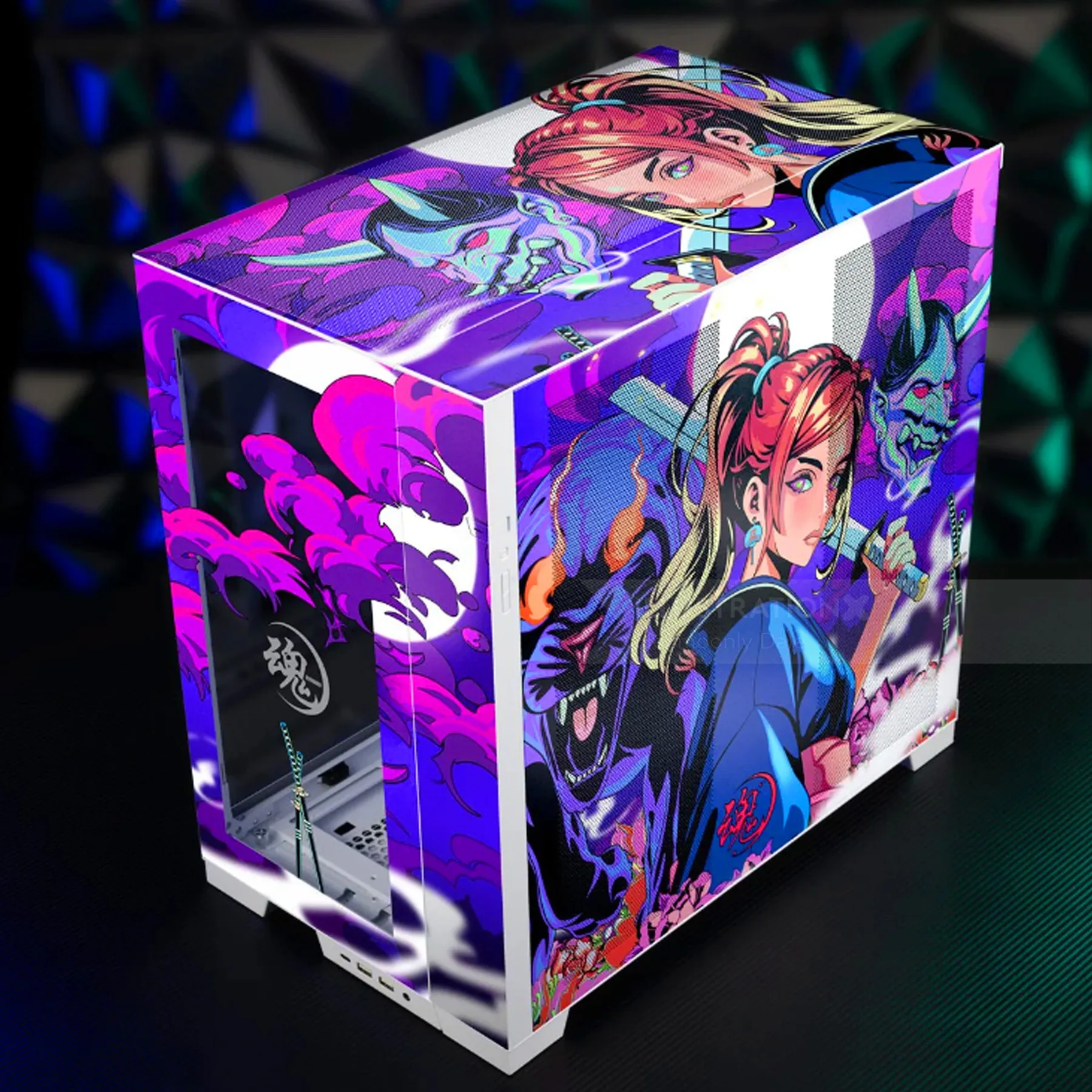 Custom artwork for CPU Evo case panel
