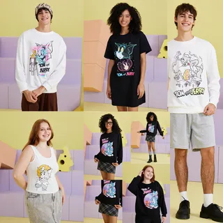 Tom & Jerry fashion pattern 