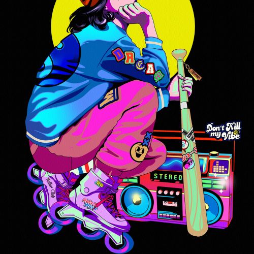1980s retro girl aesthetic – fashion and style vibes