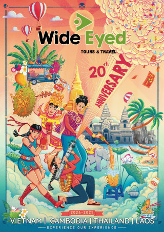 Wide Eyed Tours& 旅行手册 2024-2025 版封面设计