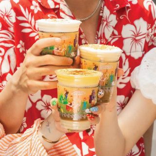 コピーコーヒーのラベルデザイン