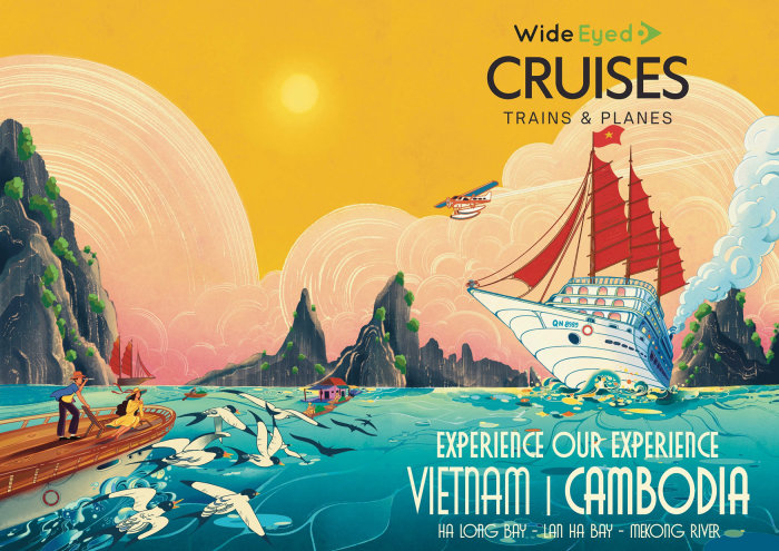 Wide Eyed Tours & Travel Cruises 2024 版封面艺术