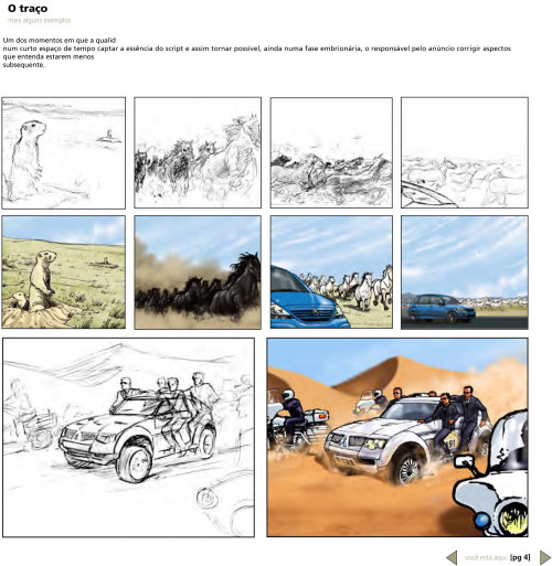 Graphic Action Storyboard
