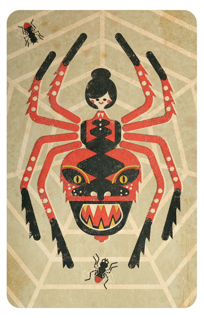 Art vectoriel de Halloween Spider