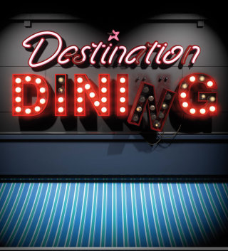 Ilustração de letras de Distinction Dininc