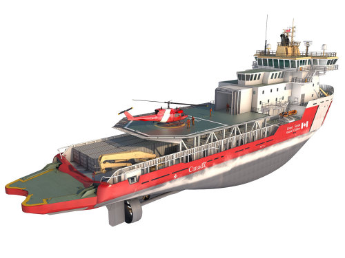 Realistic illustration of ship 