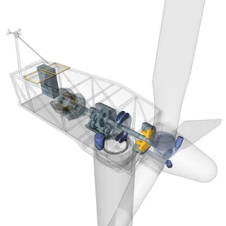 Turbine Illustration | Technical style gallery