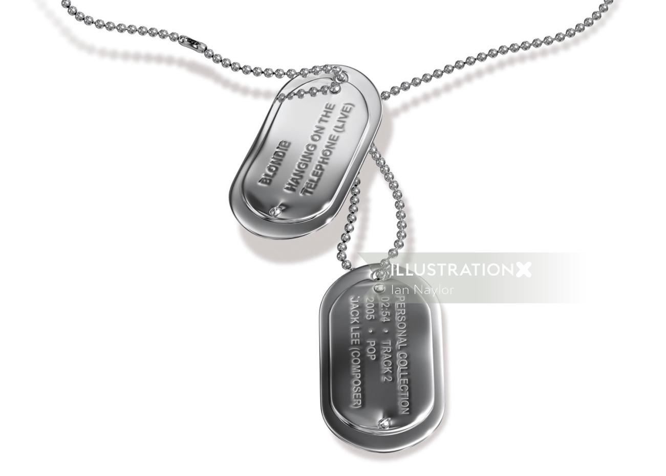 Dogtags illustration by Ian Naylor