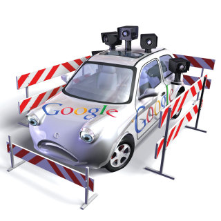 Conception 3D de la carte Google
