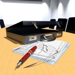 3d Briefcase design
