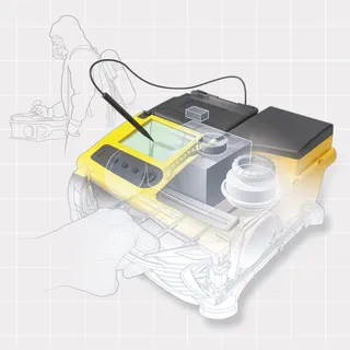 Spectrometer illustration | Technical style gallery