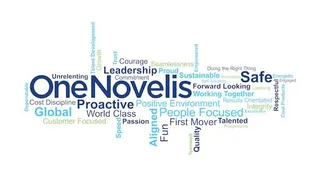 One Novelis text animation
