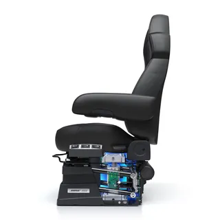 Graphic electronic chair