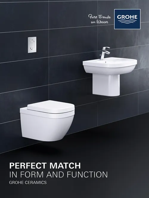 3d/CGI Rendering Washbasin and commode