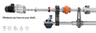 Exhibition image of engineering shaft assembly by InfoTec