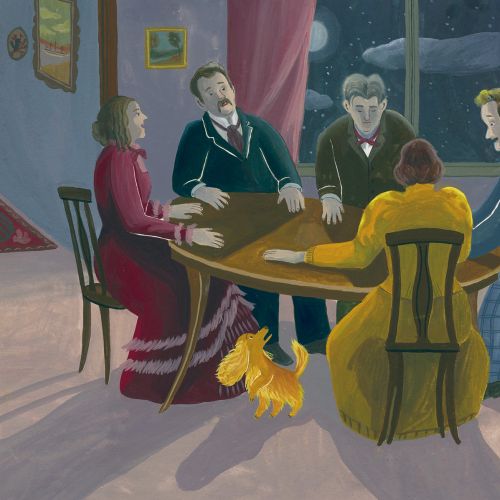 People sitting at a table