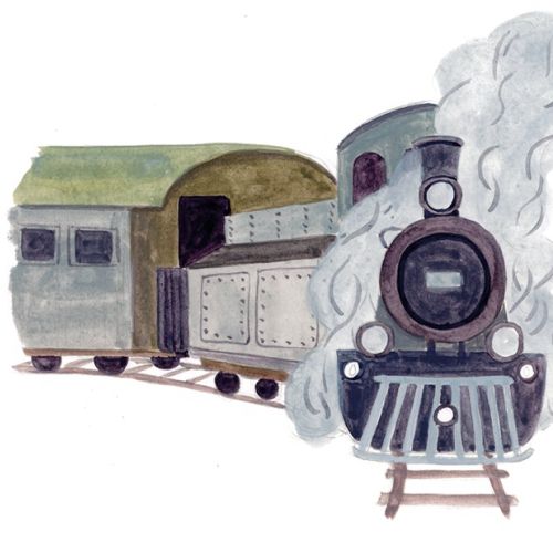 Transport Steam train