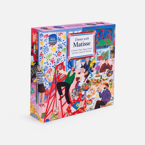 quebra-cabeça, Matisse, arte, cena, pessoas, editorial, moda,