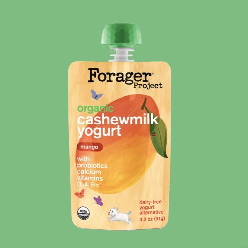 Packaging of Forager Project's cashew milk yogurt