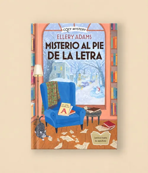 Iratxe López de Munáin이 그린 Misterio al Pie de la Letra의 책 표지