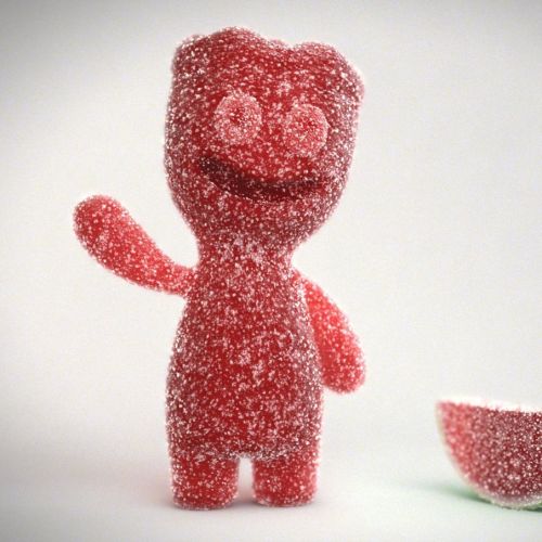 Character design of Sour Patch