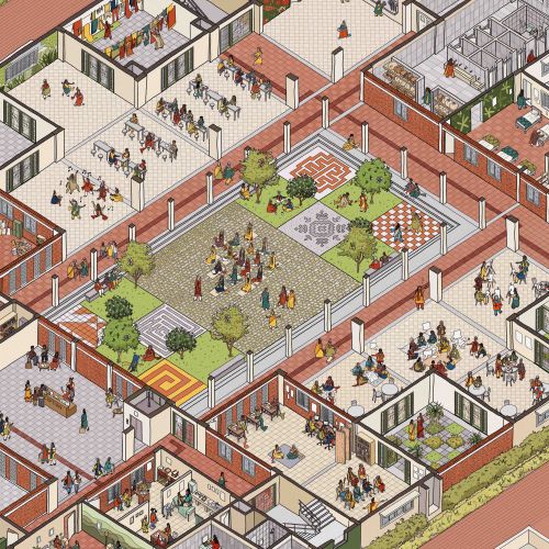 Illustration of State Home for Women in Bengaluru by Jack Sweet