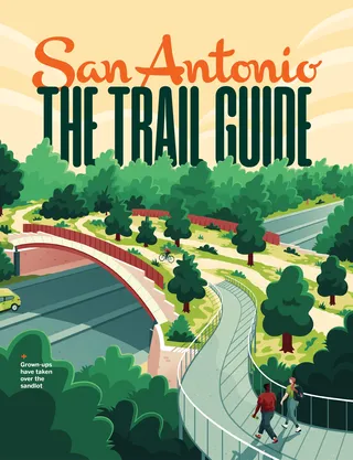 Magazine cover of 'San Antonio'