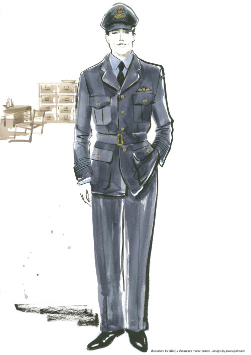 Hand drawing of a soldier