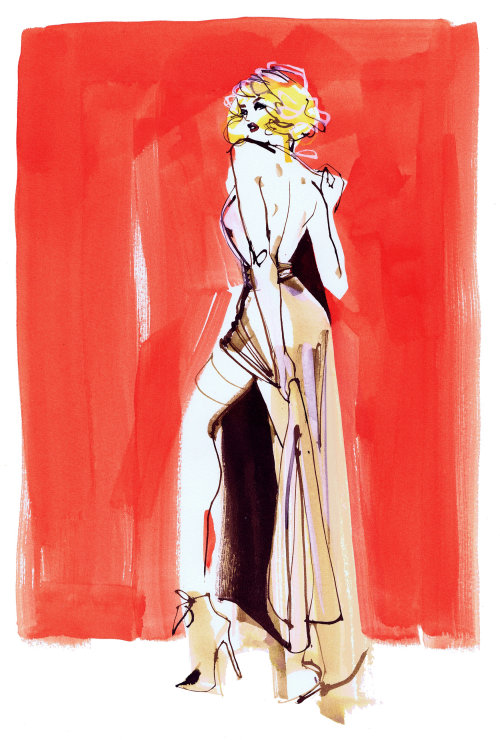 Jacqueline Bissett - Fashion Illustrator & Live Event Drawing Artist