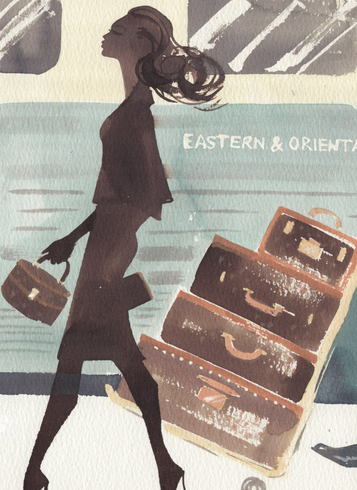Illustration for Orient Express magazine