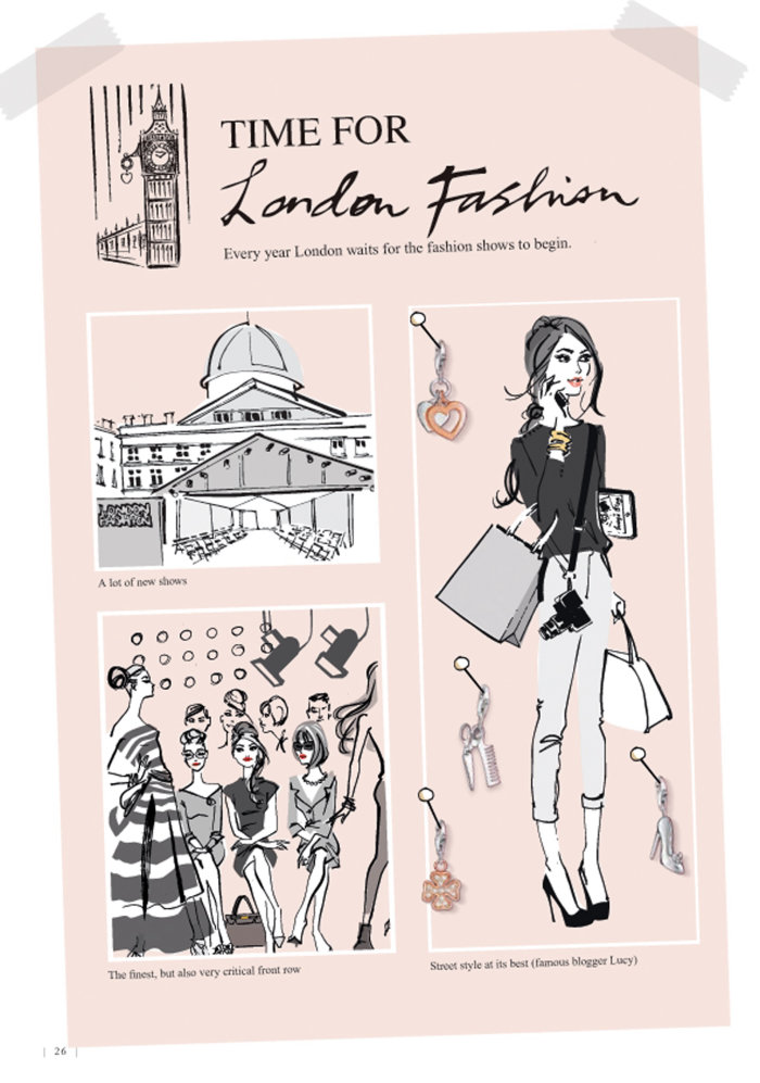 London Fashion show Thomas Sabo Catalogue 2013
