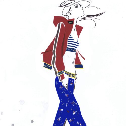 Illustration for Tommy women casuals