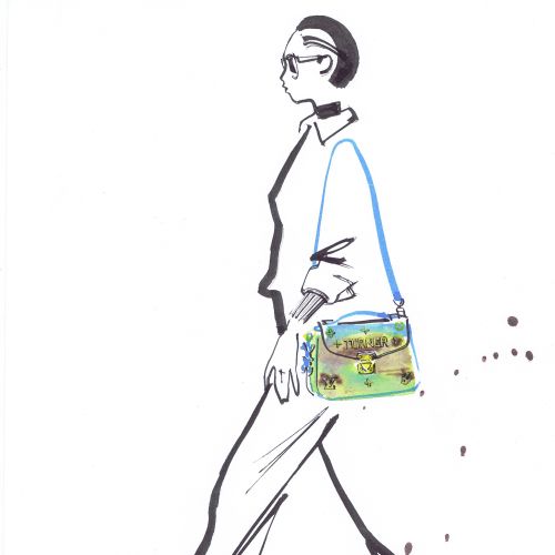 Louis Vuitton Bag drawing
