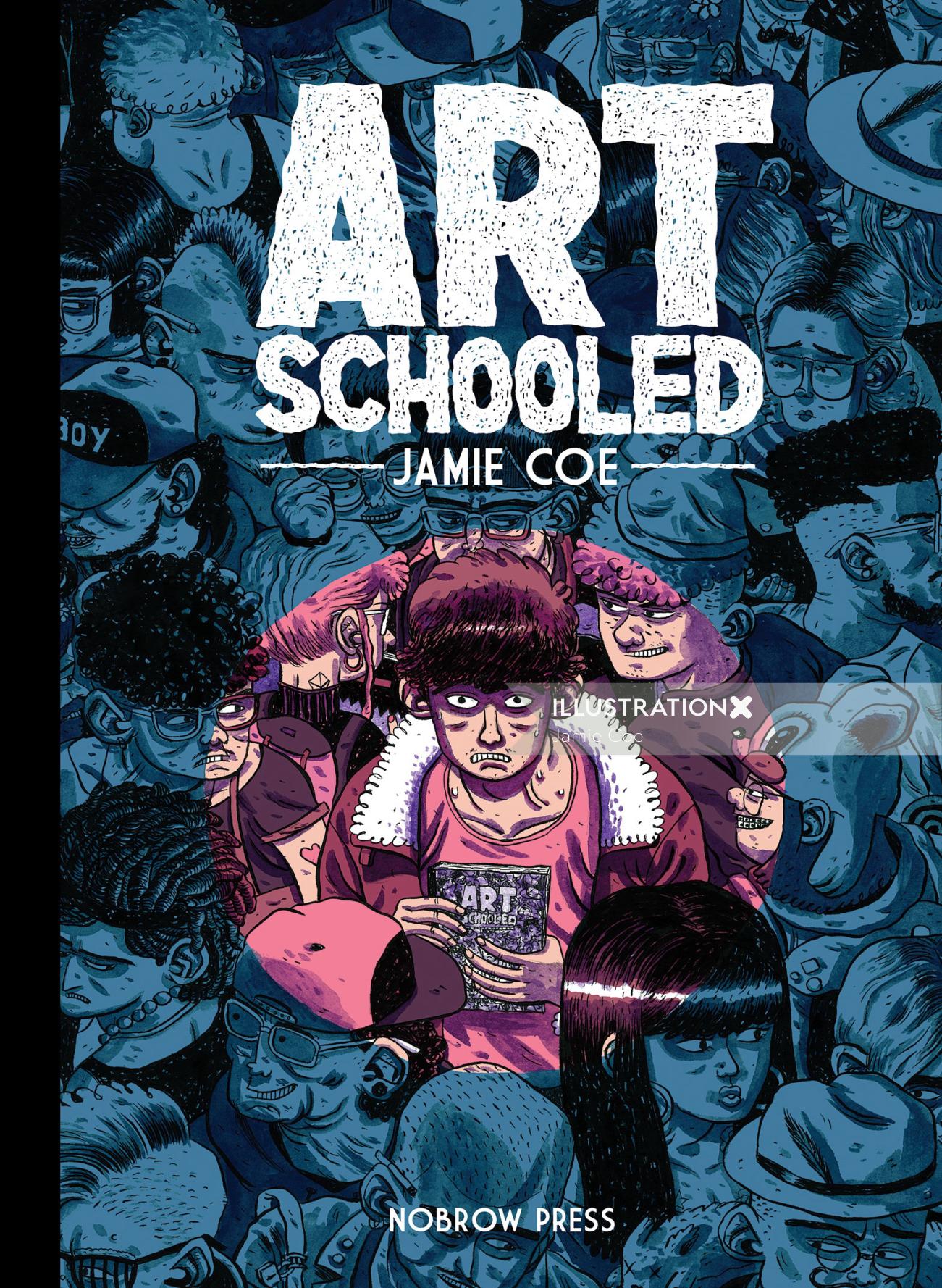 Book cover design of Art Schooled - Nobrow