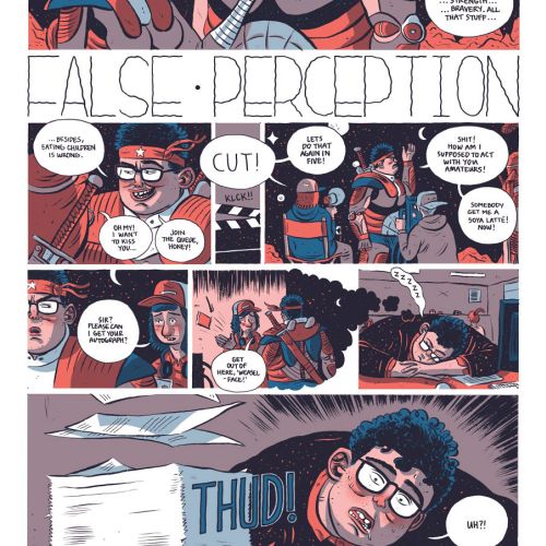 Comic False perception
